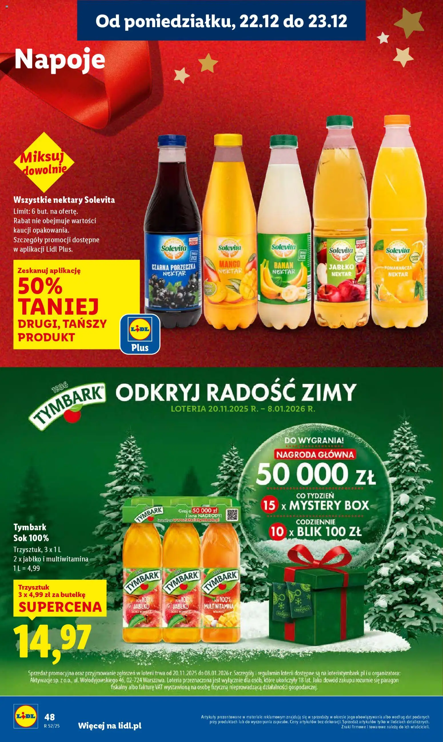 Lidl Gazetka od 22.12.2025 | Strona: 50