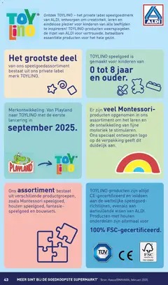 Aldi - Sint special - Voorbeeld van een folder van Aldi, geldig van 24.11.2025 | Pagina: 43