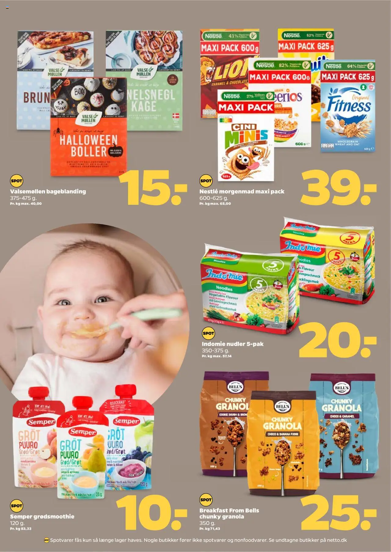 Netto tilbudsavis – gyldig fra 04.10.2025 | Side: 30 | Produkter: Creme, Nudler