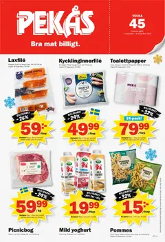 Pekås - erbjudanden - Förhandsvisning av reklamblad från butik Pekås aktuell från 03.11.2025