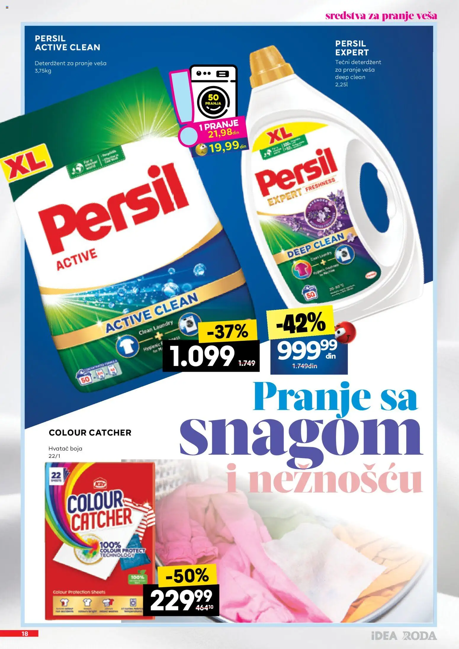 Roda katalog - važi od 19.02.2026 | Strana: 18 | Proizvode: Deterdžent, Tečni deterdžent, Persil