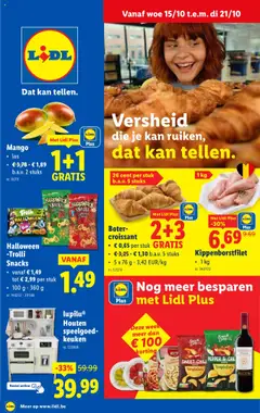 Lidl Folder week 42 - Voorbeeld van een folder van Lidl, geldig van 15.10.2025