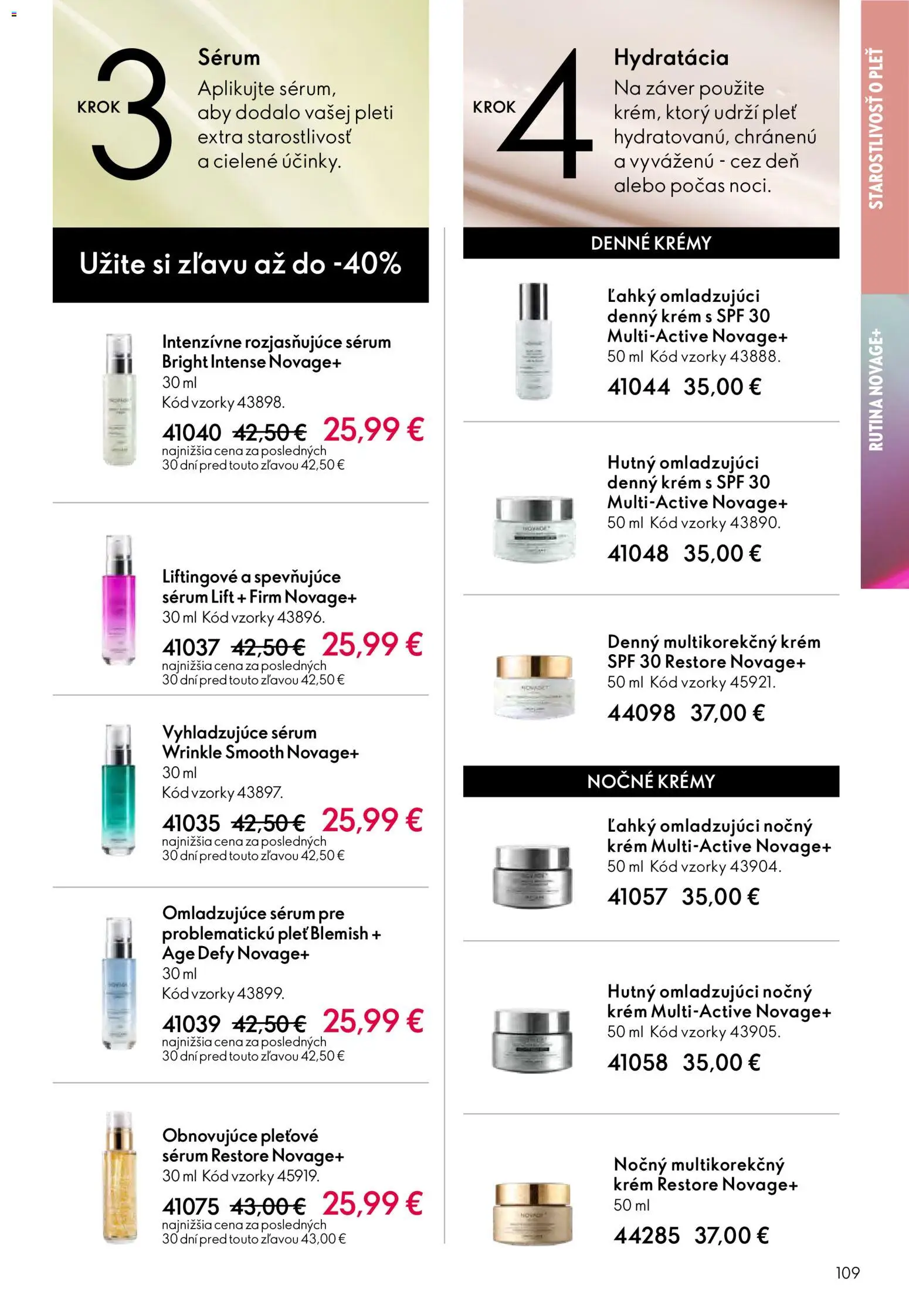 Nové Oriflame akcie – leták je platný od 04.03.2026 | Strana: 109 | Produkty: Krém