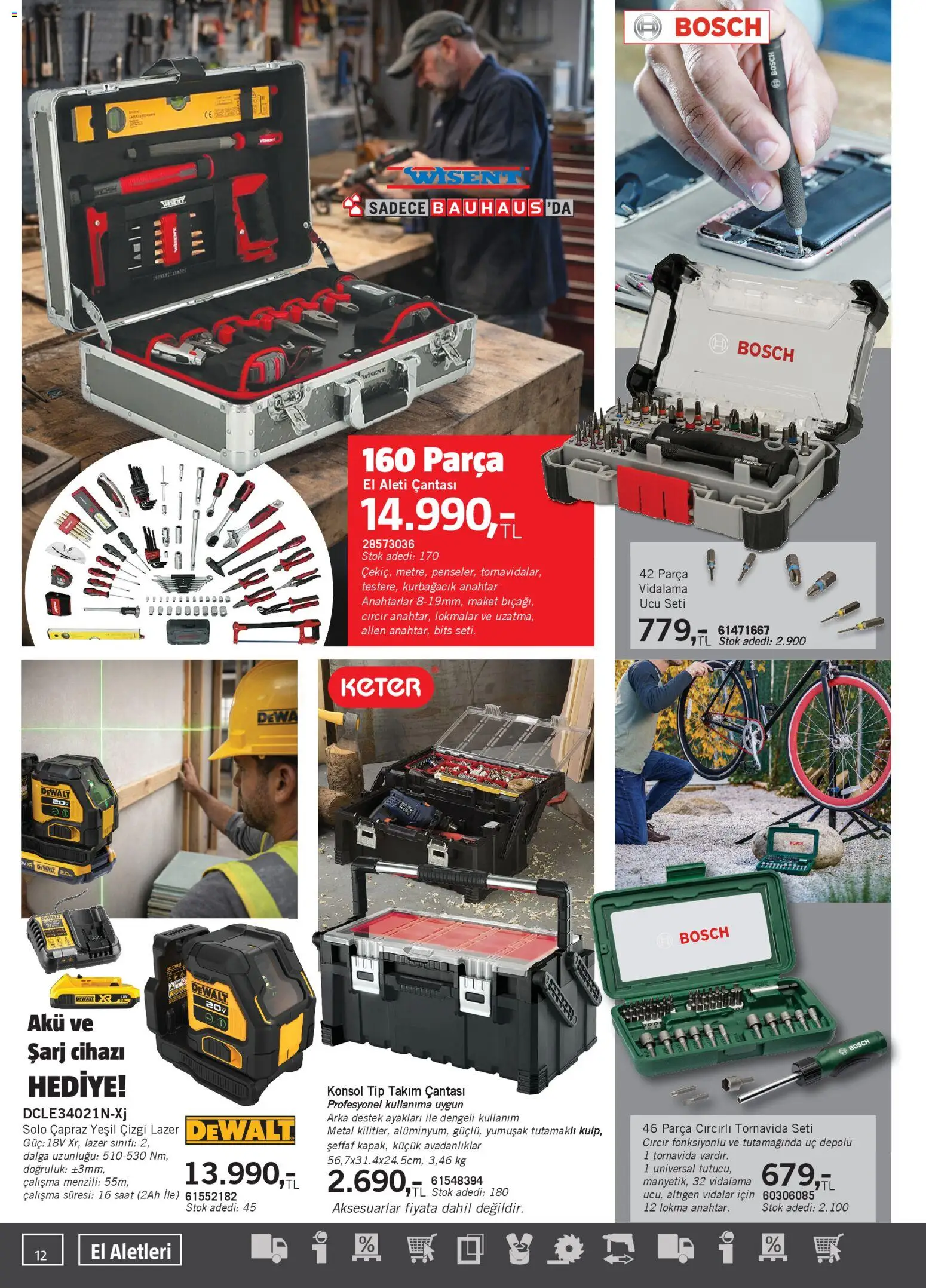 Bauhaus Katalog - 28.03.2026 tarihinden itibaren geçerlidir | Sayfa: 12 | Ürünler: Saat