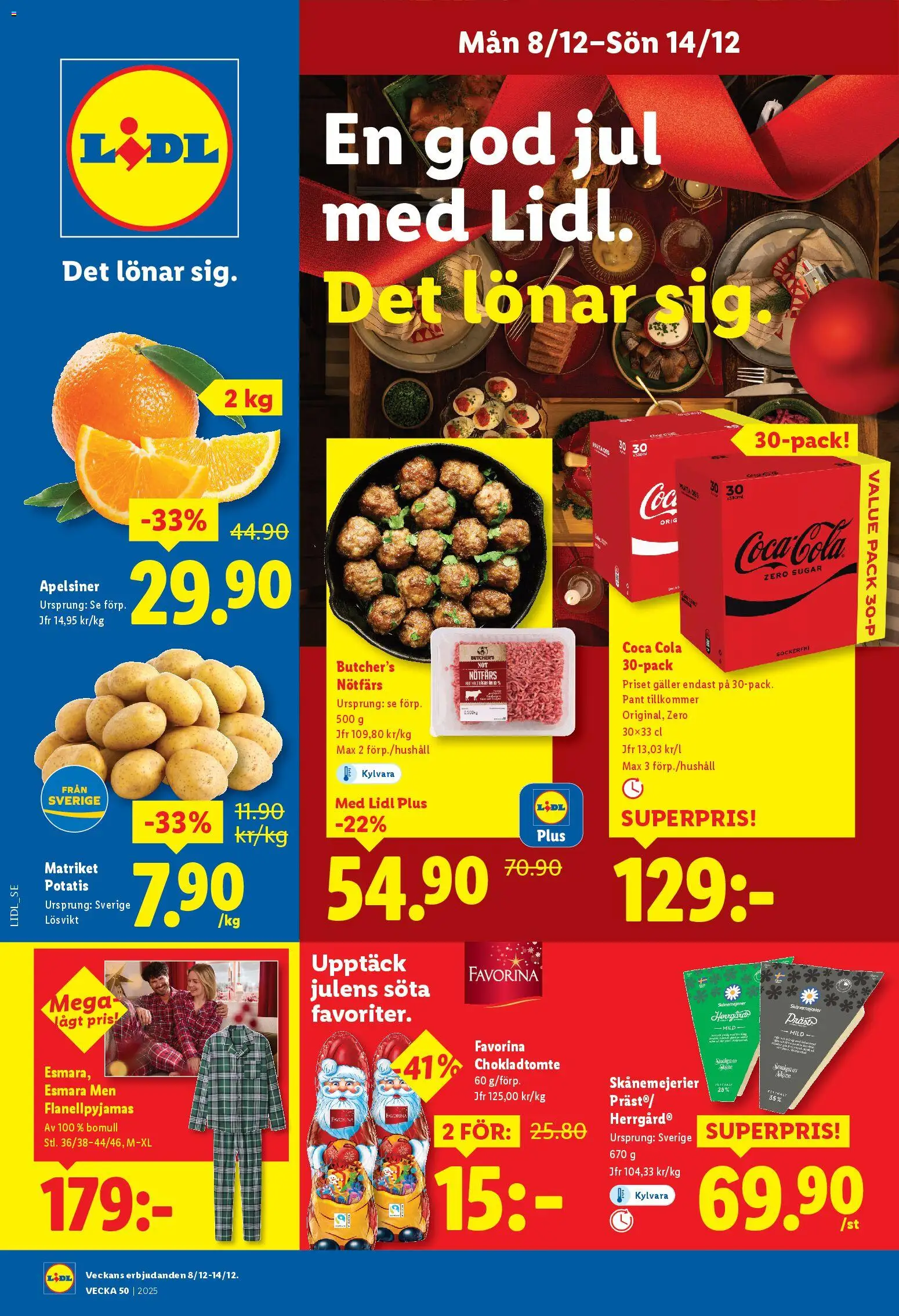 Lidl reklamblad aktuell från 08.12.2025 | Sida: 1