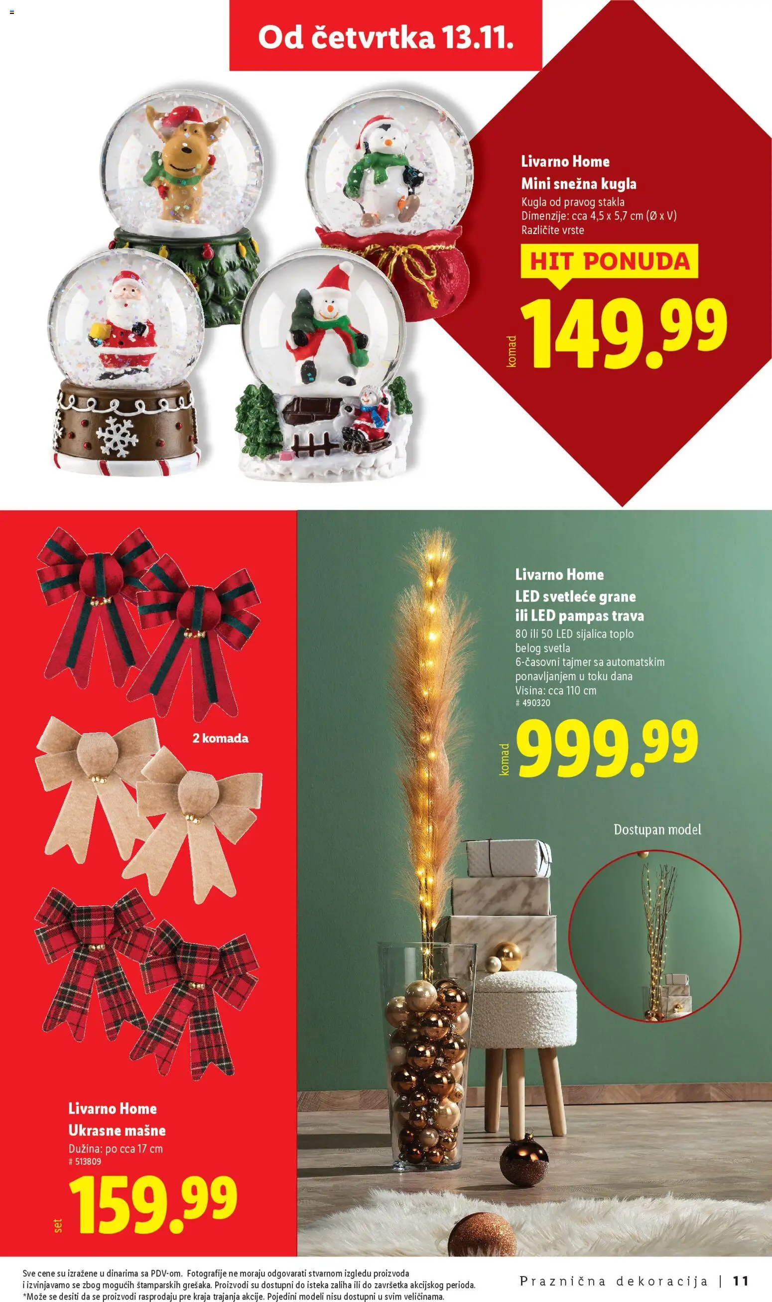 Lidl katalog - važi od 10.11.2025 | Strana: 11 | Proizvode: Sijalica, LED sijalica