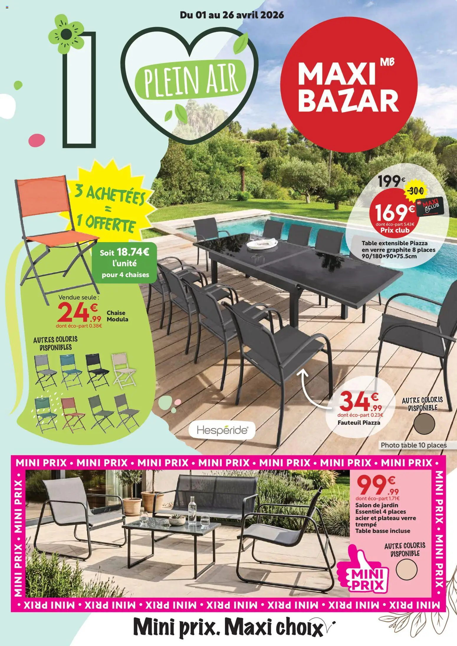 Les promos Maxi Bazar débarquent le 01/04/2026 ! 🤯💰 | France