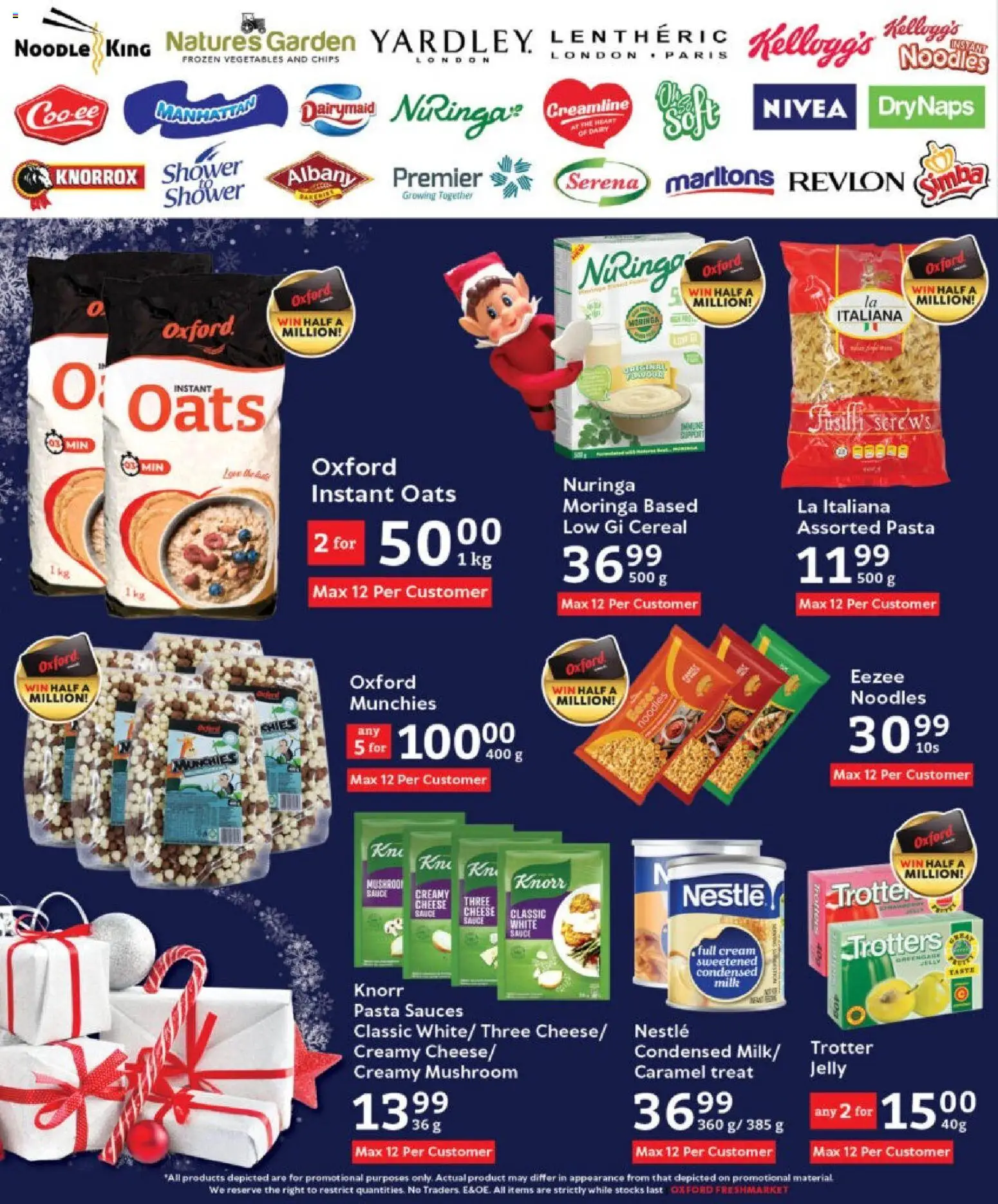 New Oxford Freshmarket catalogue – valid from 10.12.2025 | Page: 12 | Products: Frozen vegetables, Noodles, Chips, Vegetables