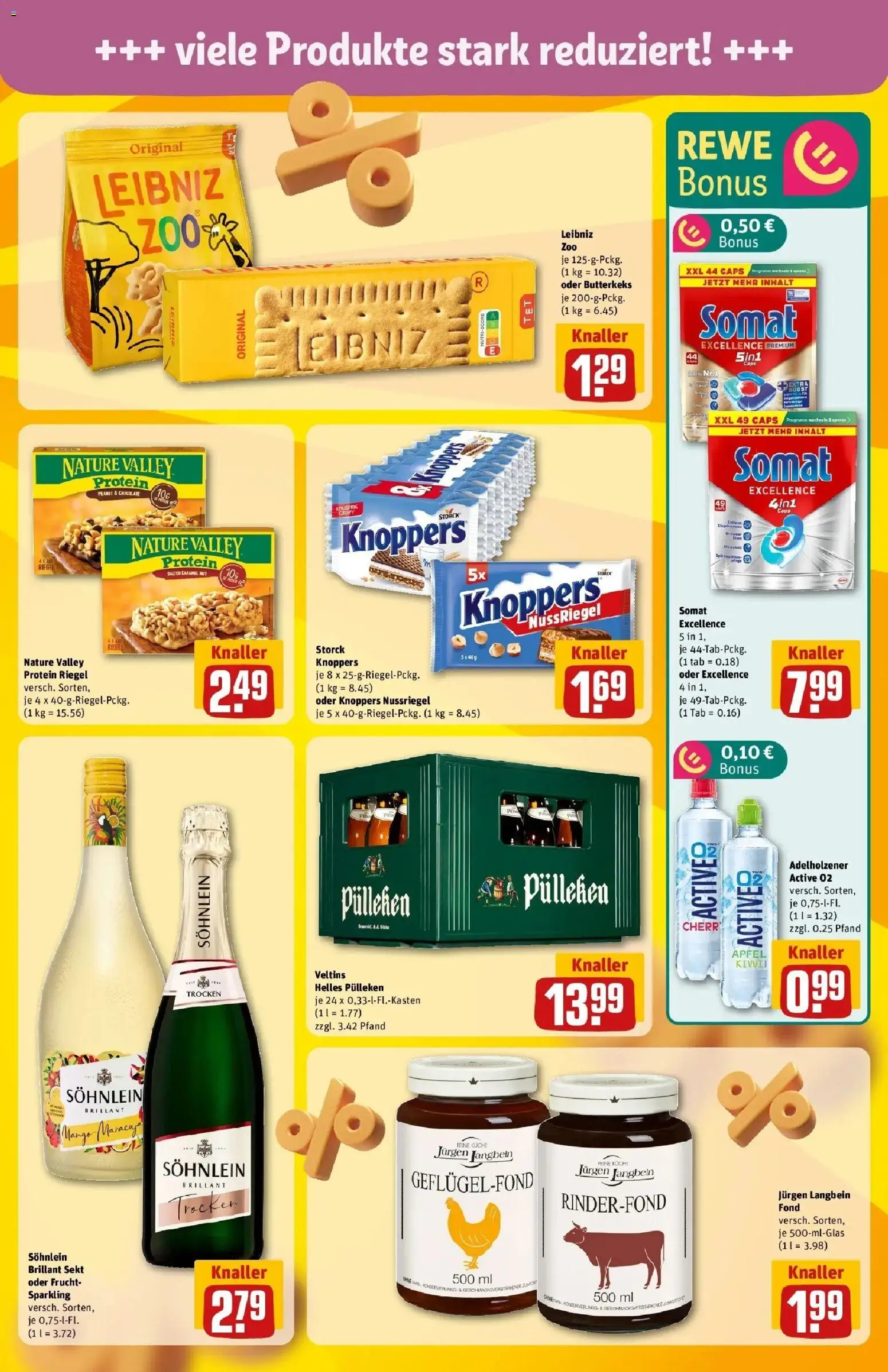 Rewe Prospekt Büdelsdorf	 – gültig ab 15.03.2026 | Seite: 7 | Produkte: Sekt, Adelholzener, Äpfel, Knoppers