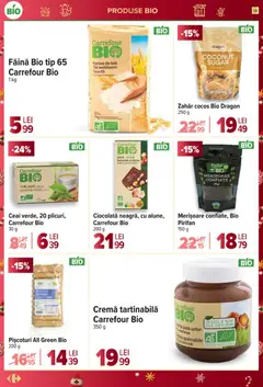 Ofertele Carrefour valabile de la 10.12.2025 | Pagină: 16 | Produse: Pară, Cremă, Ciocolată, Ceai