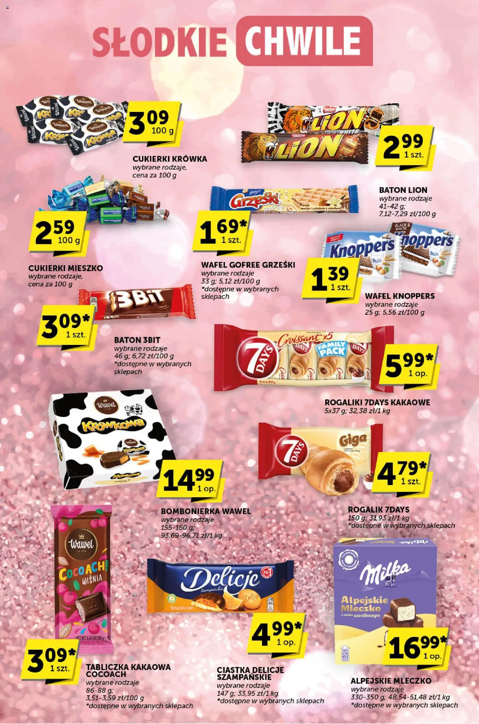 Groszek Gazetka - Katalog od 08.01.2026 | Strona: 18 | Produkty: Bombonierka, Milka, Baton, Ciastka