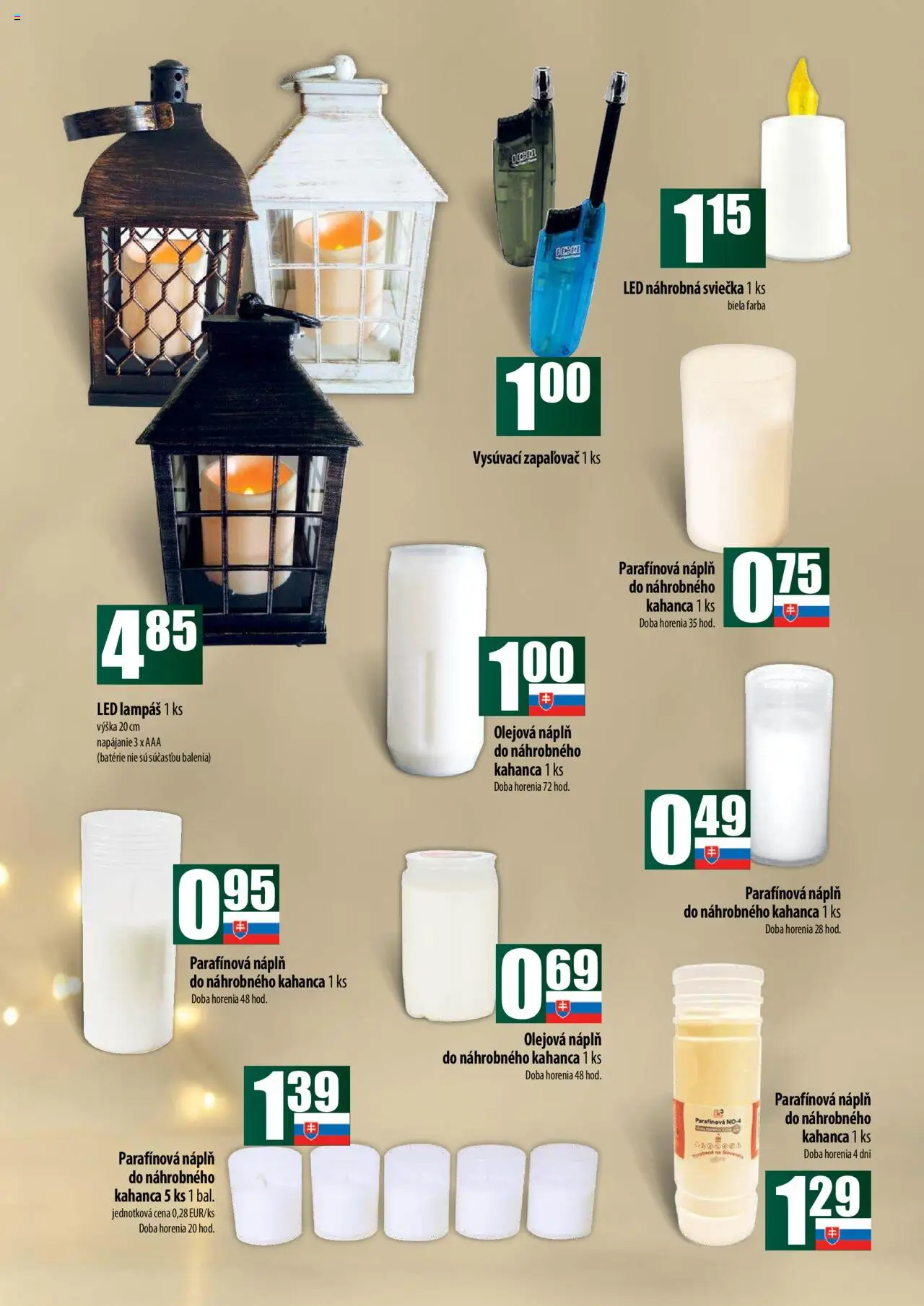 Nové COOP Jednota akcie – leták je platný od 02.10.2025 | Strana: 63 | Produkty: Led