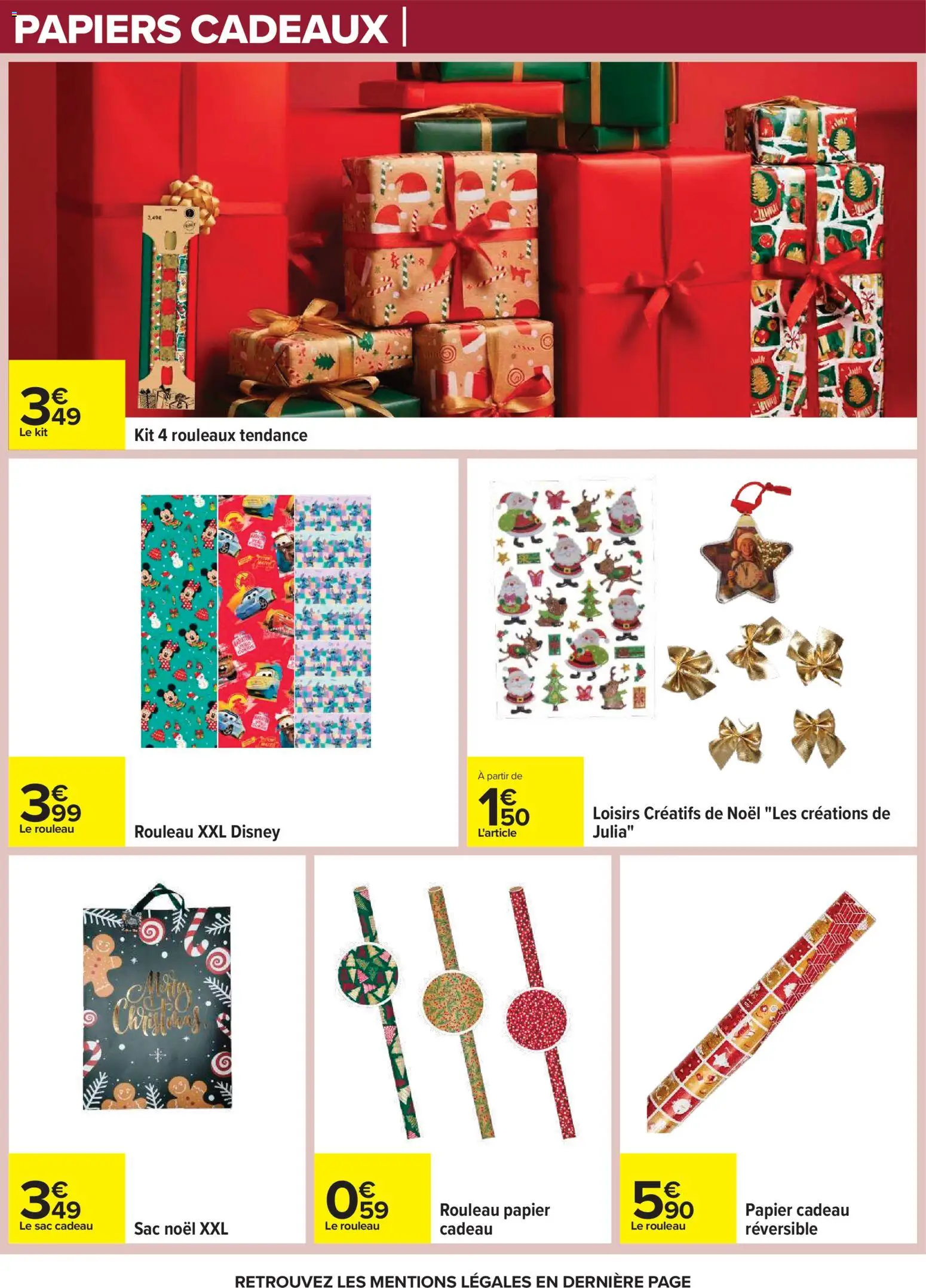 {H1} | Page: 99 | Produits: Sac, Papier cadeau, Rouleau