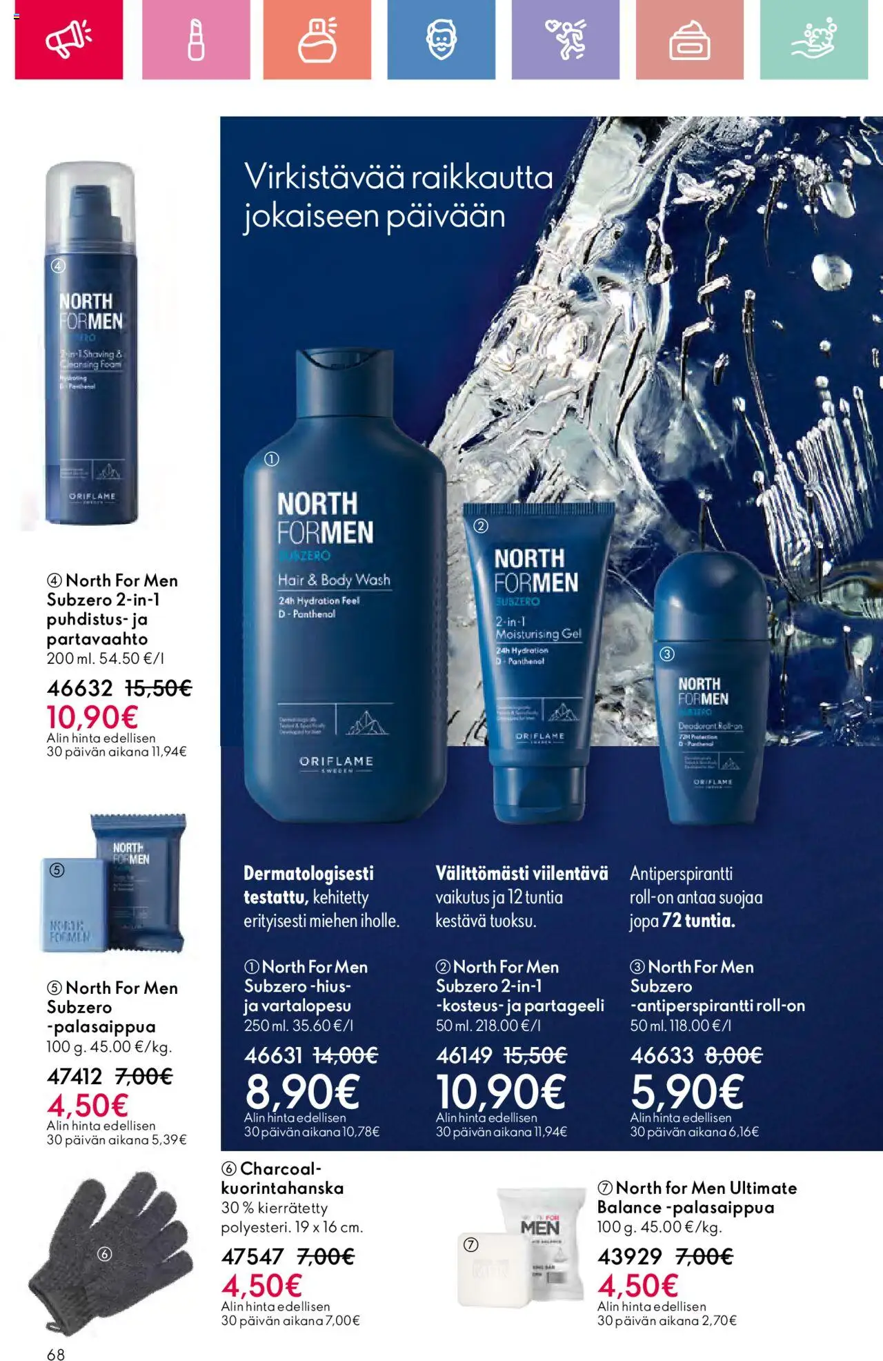  | Sivu: 68 | Tuotteet: Partavaahto, Antiperspirantti