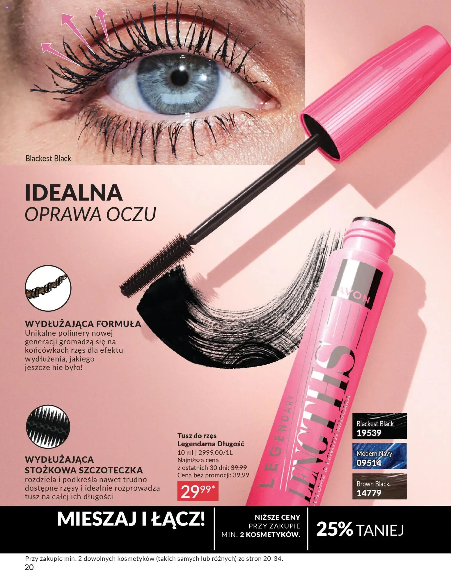 Avon Katalog mini od 16.02.2026 | Strona: 20 | Produkty: Tusz do rzęs