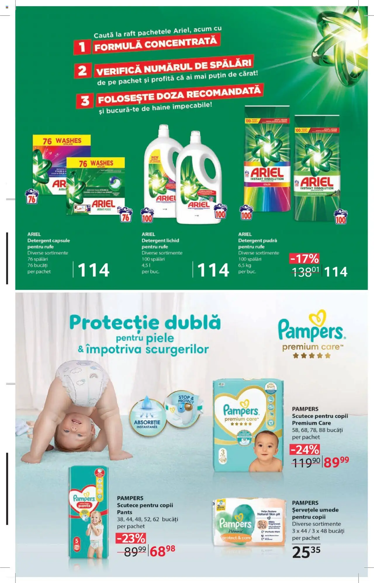 Catalog Selgros - Magazine Mici – valabil de la 25.07.2025 | Pagină: 17 | Produse: Pomelo, Pirinç gevreği, Detergent, Șervețele umede