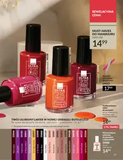 Pogląd oferty "Avon Katalog 10 2025" - ważna od 01.10.2025 | Strona: 27 | Produkty: Brownie, Lakier do paznokci, Odżywka, Odżywka do paznokci
