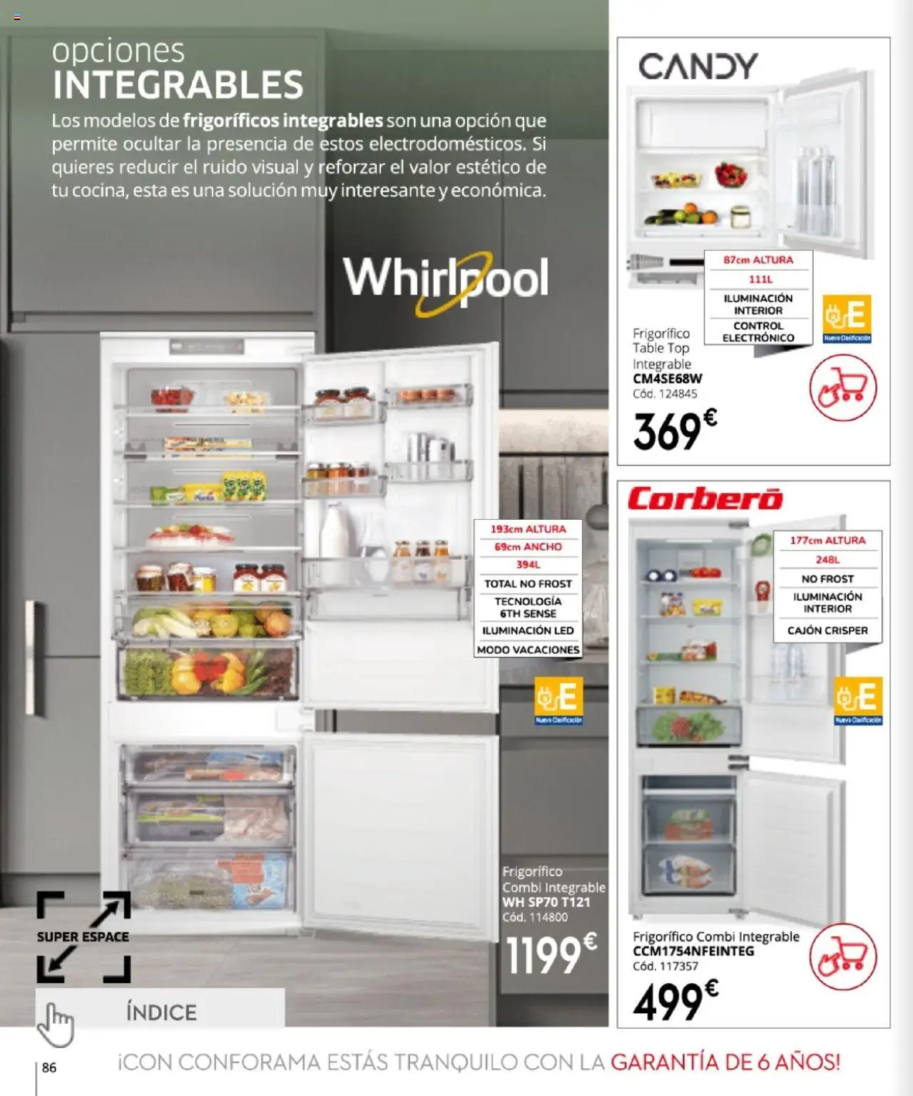 Conforama - Folleto │ válido desde el 27.03.2025 | Página: 86 | Productos: Combi, Galette de chaise