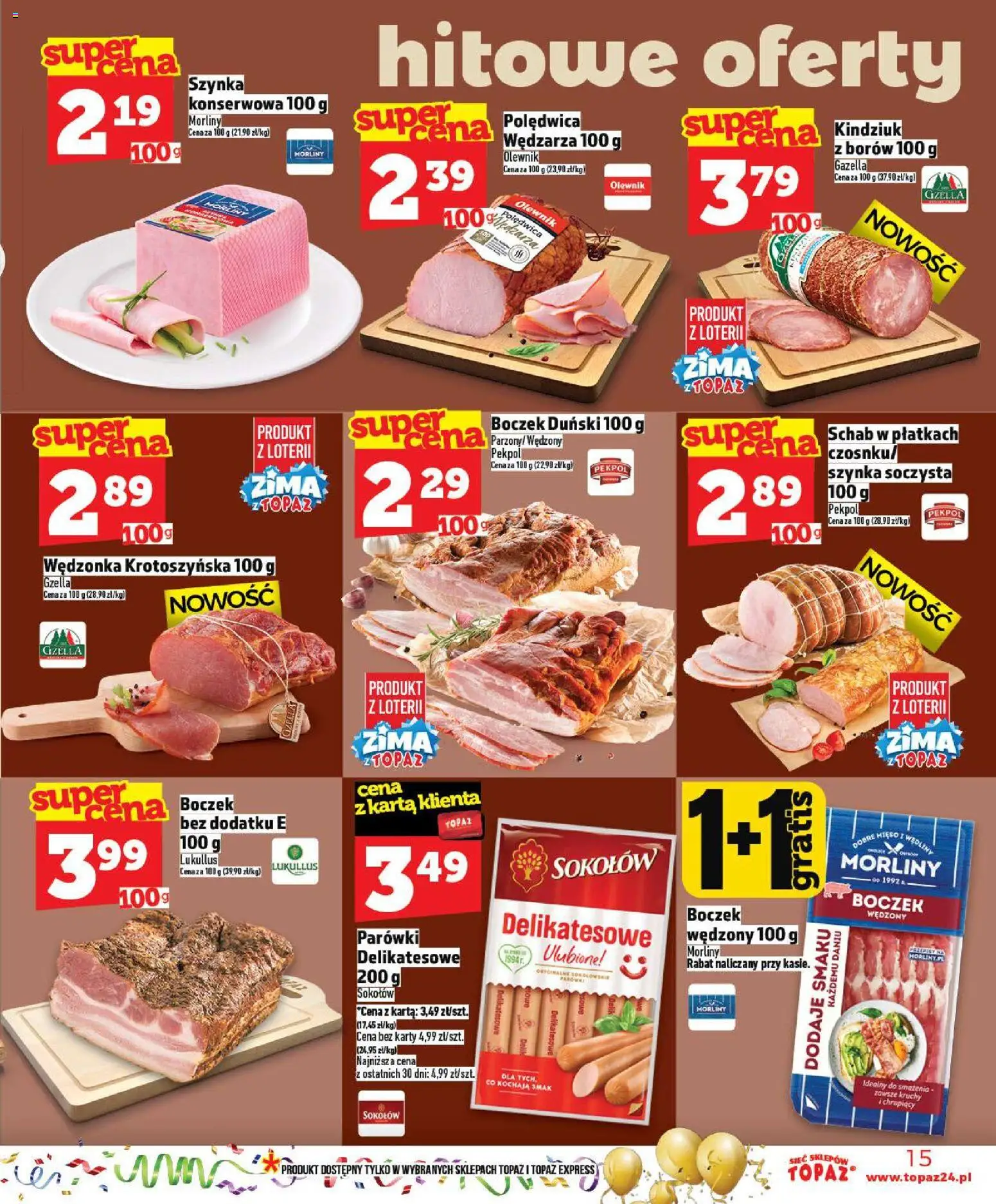 Topaz Gazetka MAZ od 27.12.2025 | Strona: 15