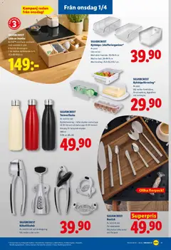 Lidl erbjudanden - Förhandsvisning av reklamblad från butik Lidl aktuell från 01.04.2026 | Sida: 21