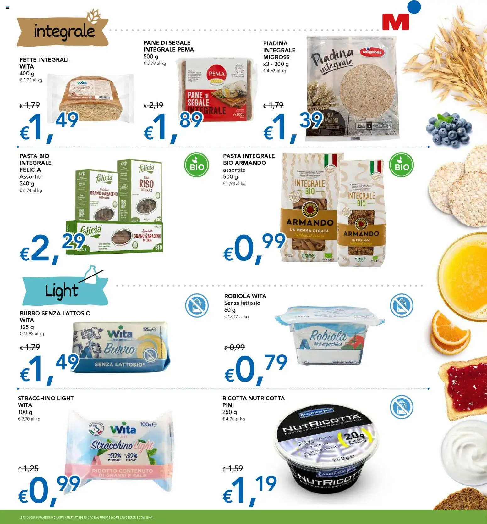 Volantino Migross del 15.01.2026 | Pagina: 15 | Prodotti: Pane, Riso, Sale, Stracchino