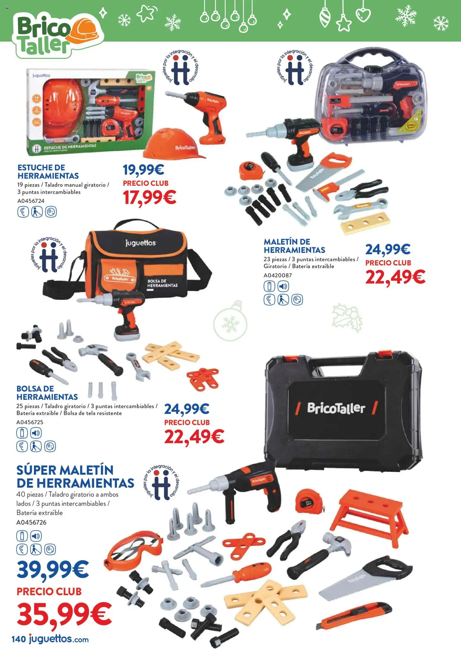 Juguettos catálogo Navidad │ válido desde el 27.10.2025 | Página: 140 | Productos: Juguetes, Bolsa, Batería