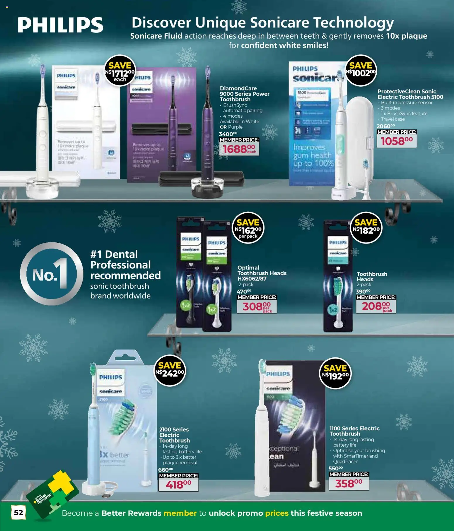 New Dis-Chem catalogue – valid from 29.10.2025 | Page: 52 | Products: Case, Electric toothbrush, Battery, Toothbrush