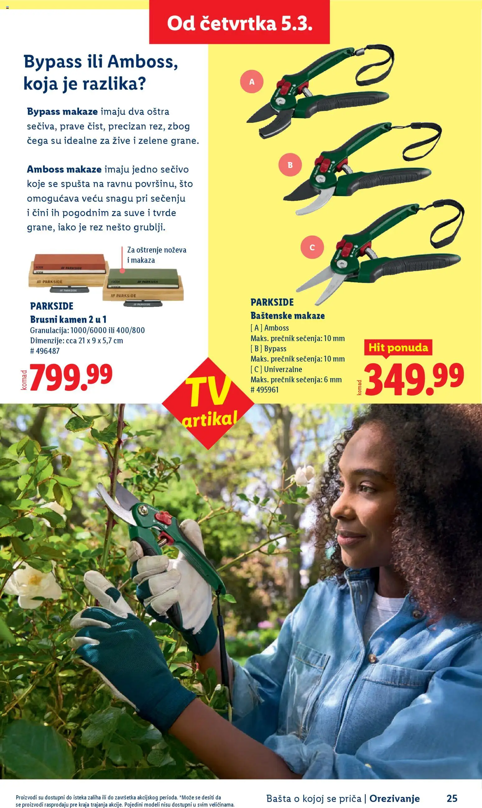 Lidl katalog - važi od 26.02.2026 | Strana: 25 | Proizvode: Parkside, Sto, Makaze