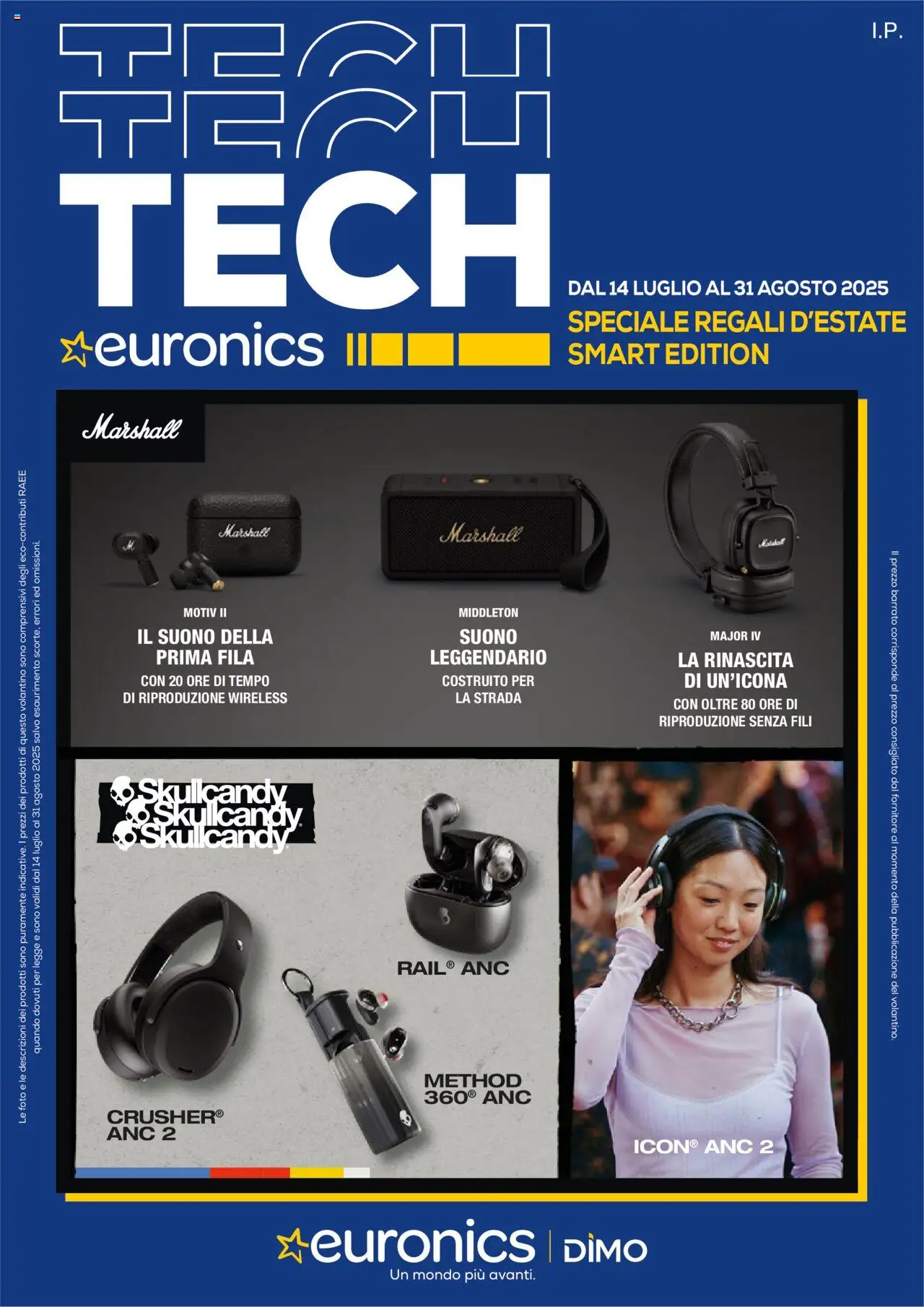Volantino Euronics del 14.07.2025 | Pagina: 1