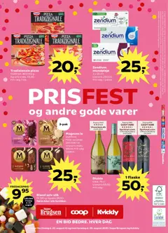 Super Brugsen Tilbudsavis gyldig fra 22.08.2025 | Side: 32 | Produkter: Pizza, Slik, Is, Cherry