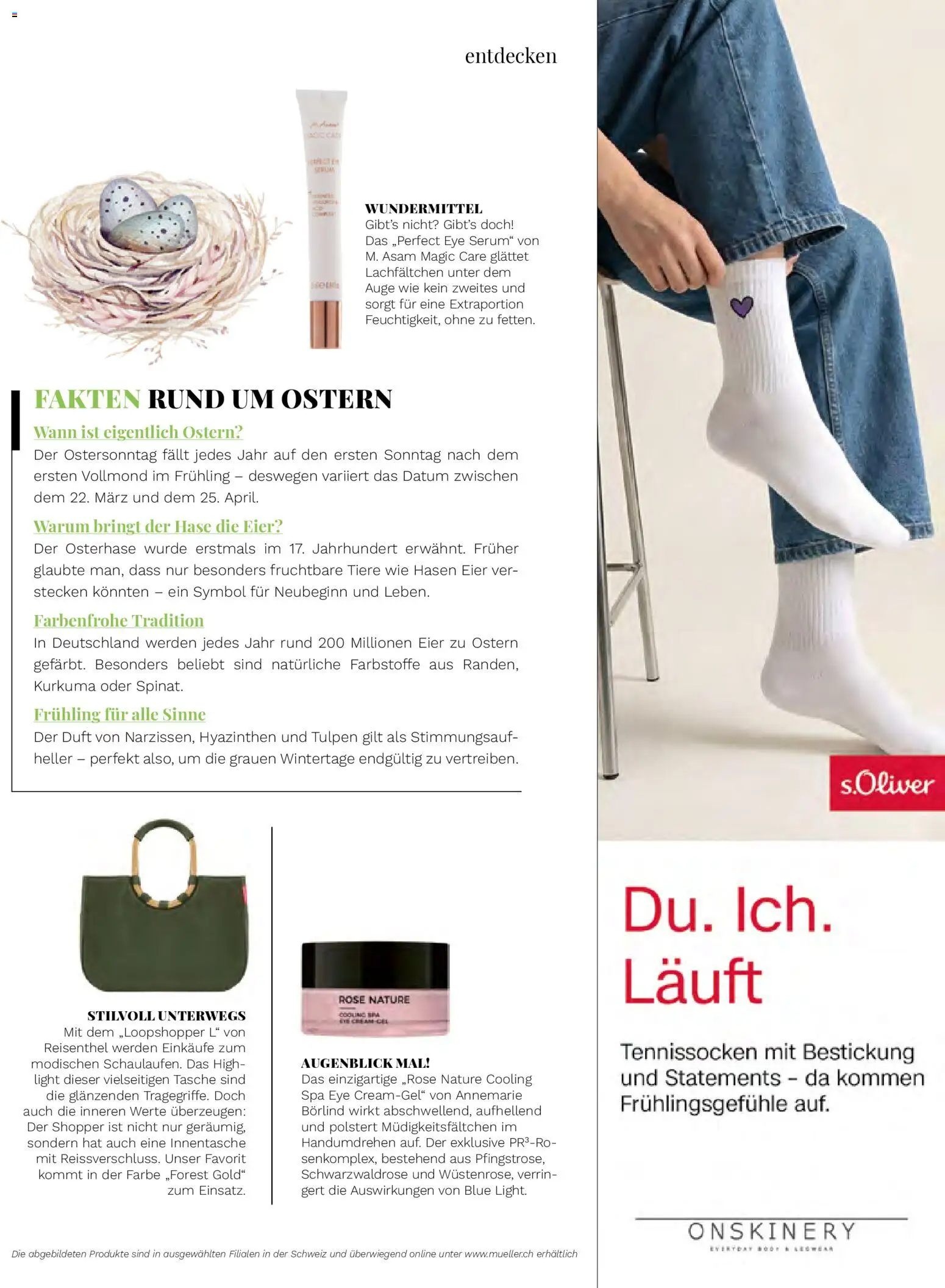 Müller aktionen Magazin – gültig ab 01.03.2026 | Seite: 47 | Produkte: Serum, Duft, Eier, Tasche