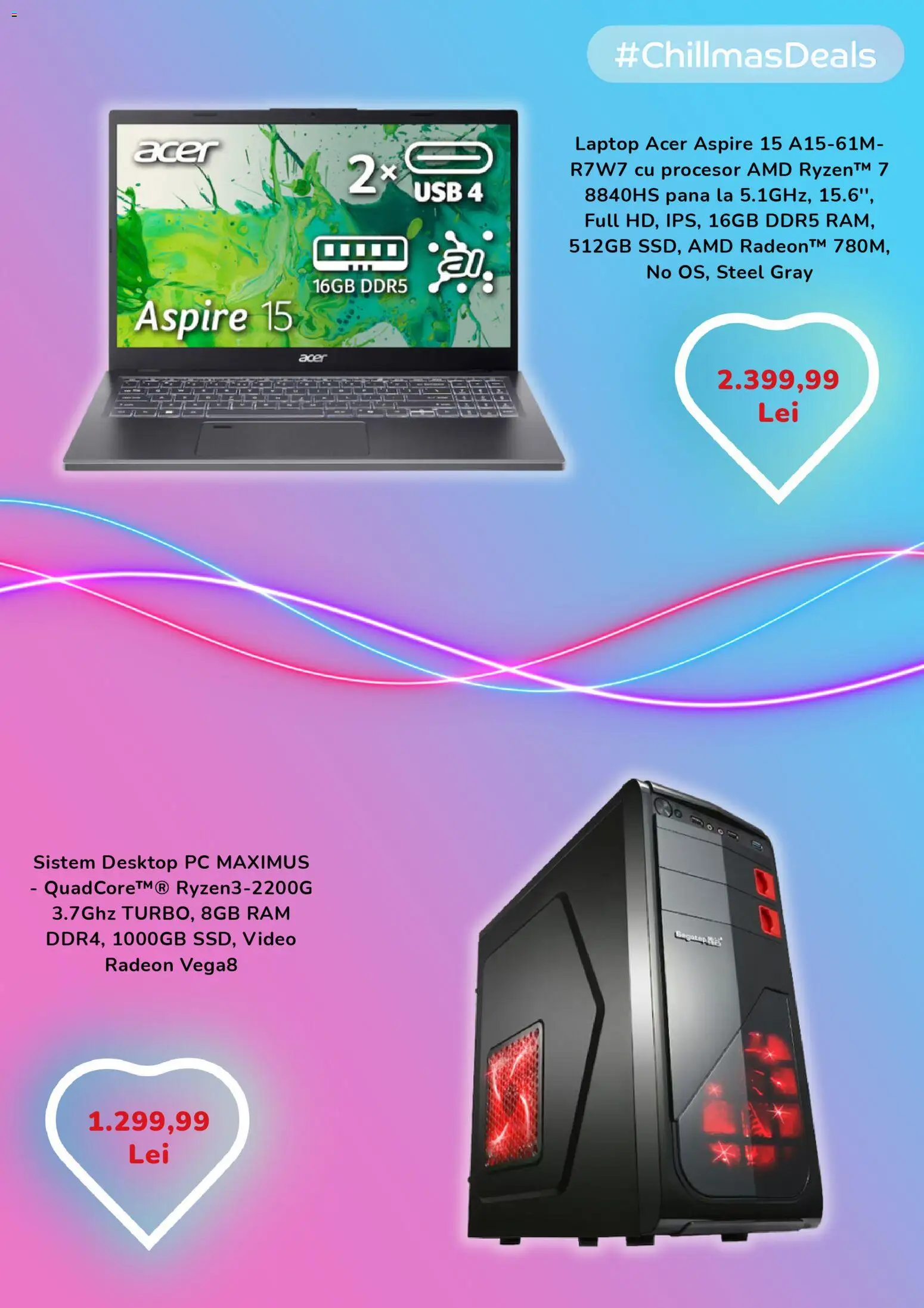 Noul catalog Emag – valabil de la 08.11.2025 | Pagină: 6 | Produse: Laptop, Pc, Sistem desktop, Video