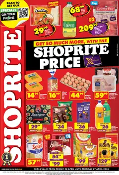 Shoprite specials catalogue – valid from 24.04.2026 | Page: 1