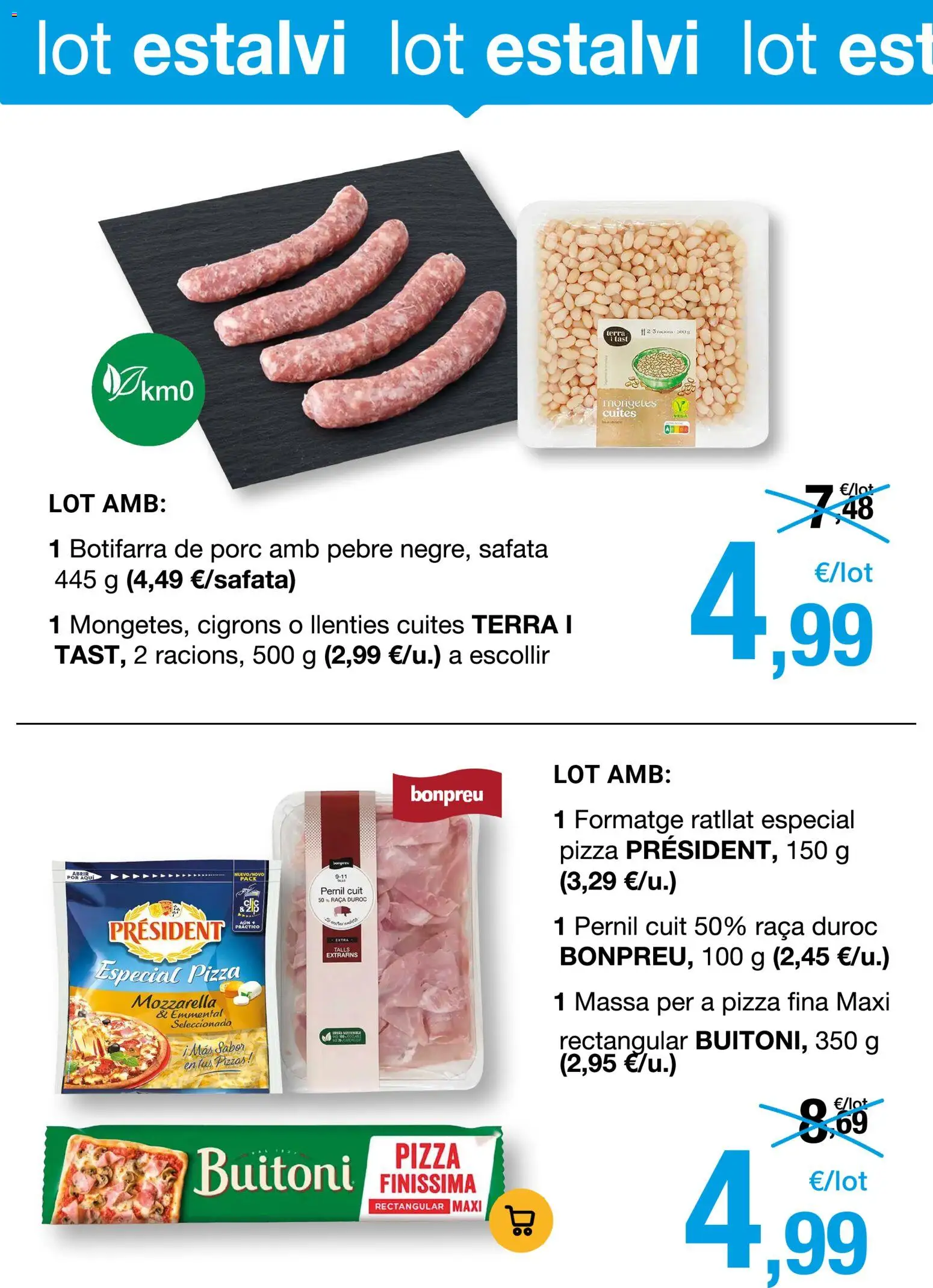 Bonpreu folleto │ válido desde el 04.11.2025 | Página: 37 | Productos: Pizza