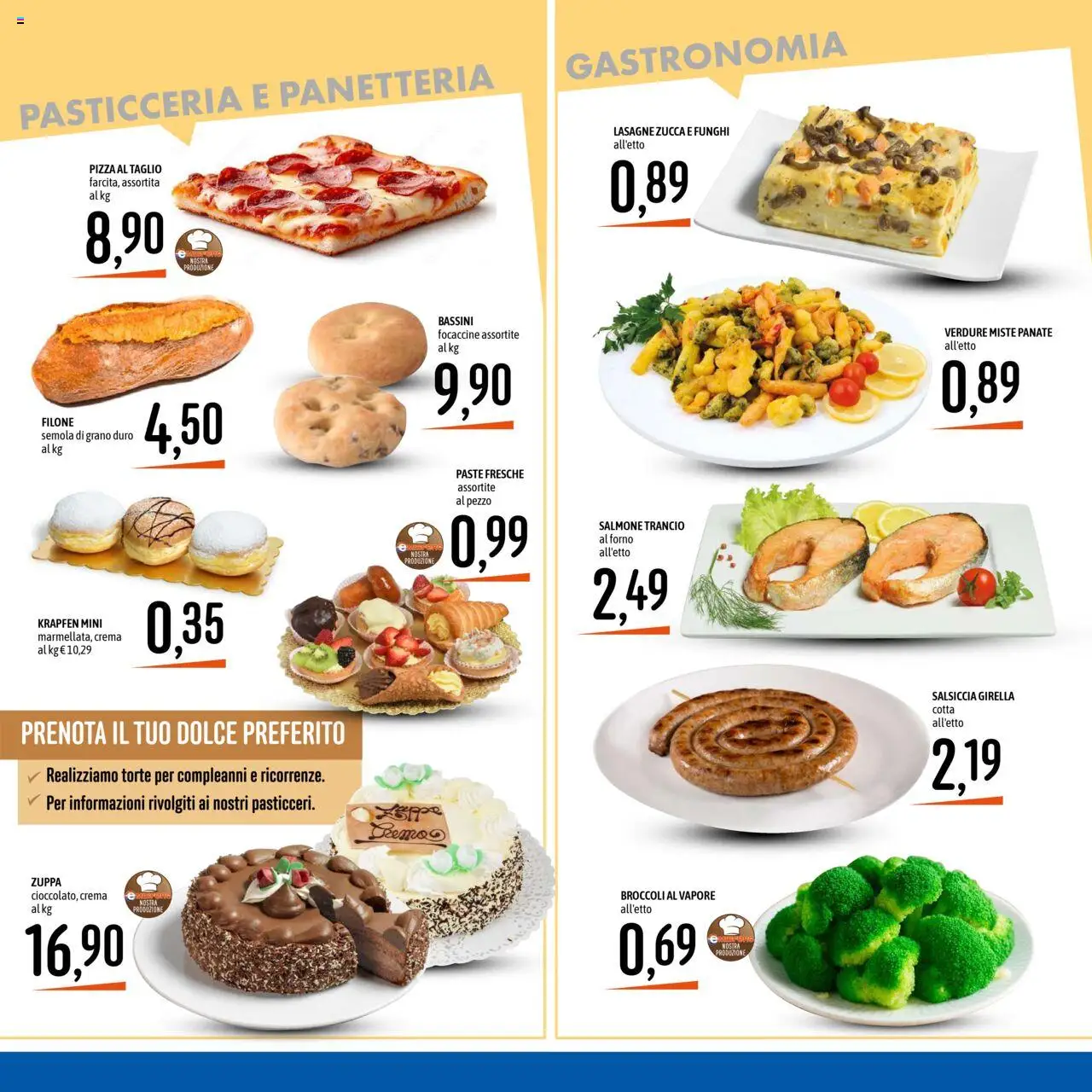Volantino Emisfero del 20.10.2025 | Pagina: 12 | Prodotti: Crema, Salmone, Funghi, Zucca