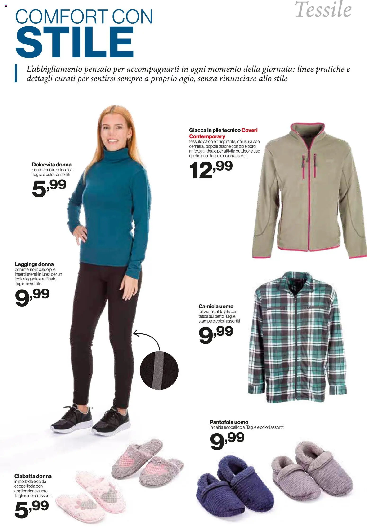 Volantino IN's del 19.11.2025 | Pagina: 27 | Prodotti: Pile, Camicia, Giacca, Leggings