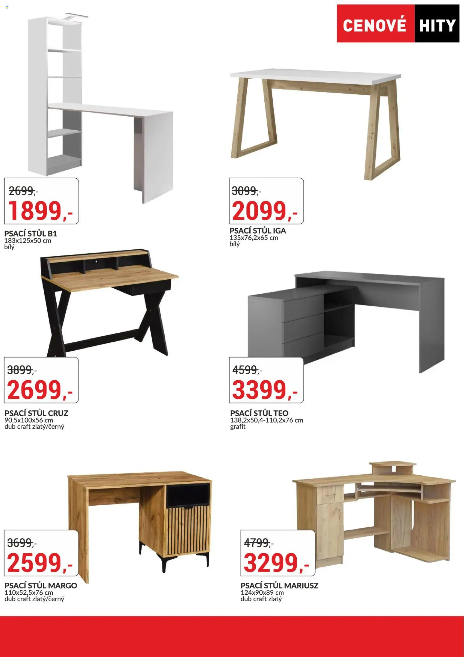 BAUMAX leták - Vaše bydlení, vaše pravidla od 01.11.2025 | Strana: 50 | Produkty: Stůl, Psací stůl