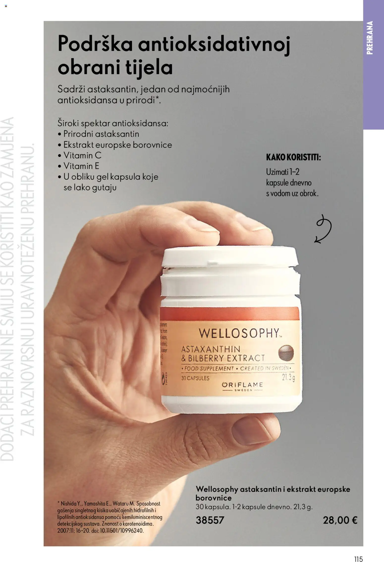 Oriflame katalog | vrijedi od 22.04.2026 | Stranica: 115 | Proizvodi: Borovnice