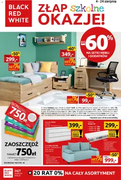 Pogląd oferty "Black Red White promocje" - ważna od 04.08.2025