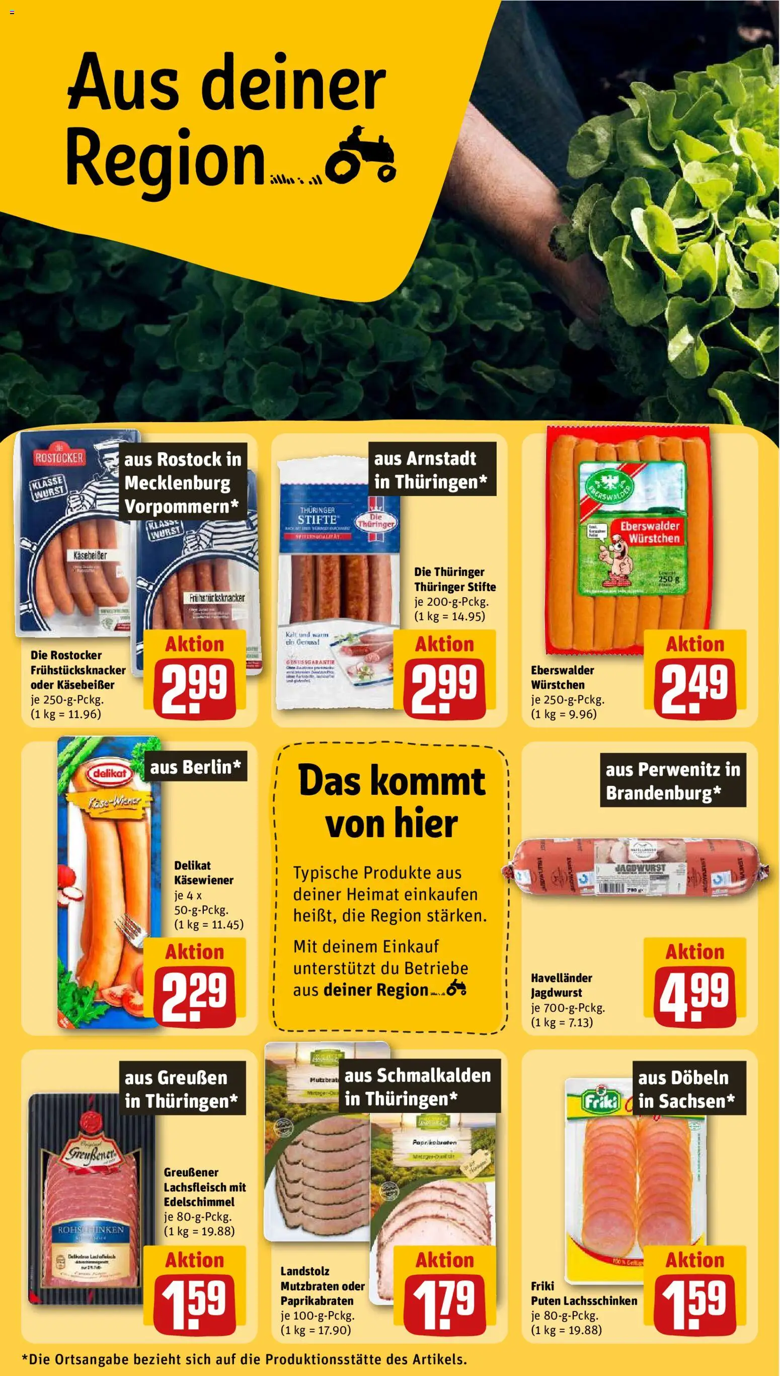 Rewe Prospekt 	 – gültig ab 23.03.2026 | Seite: 24 | Produkte: Wurst