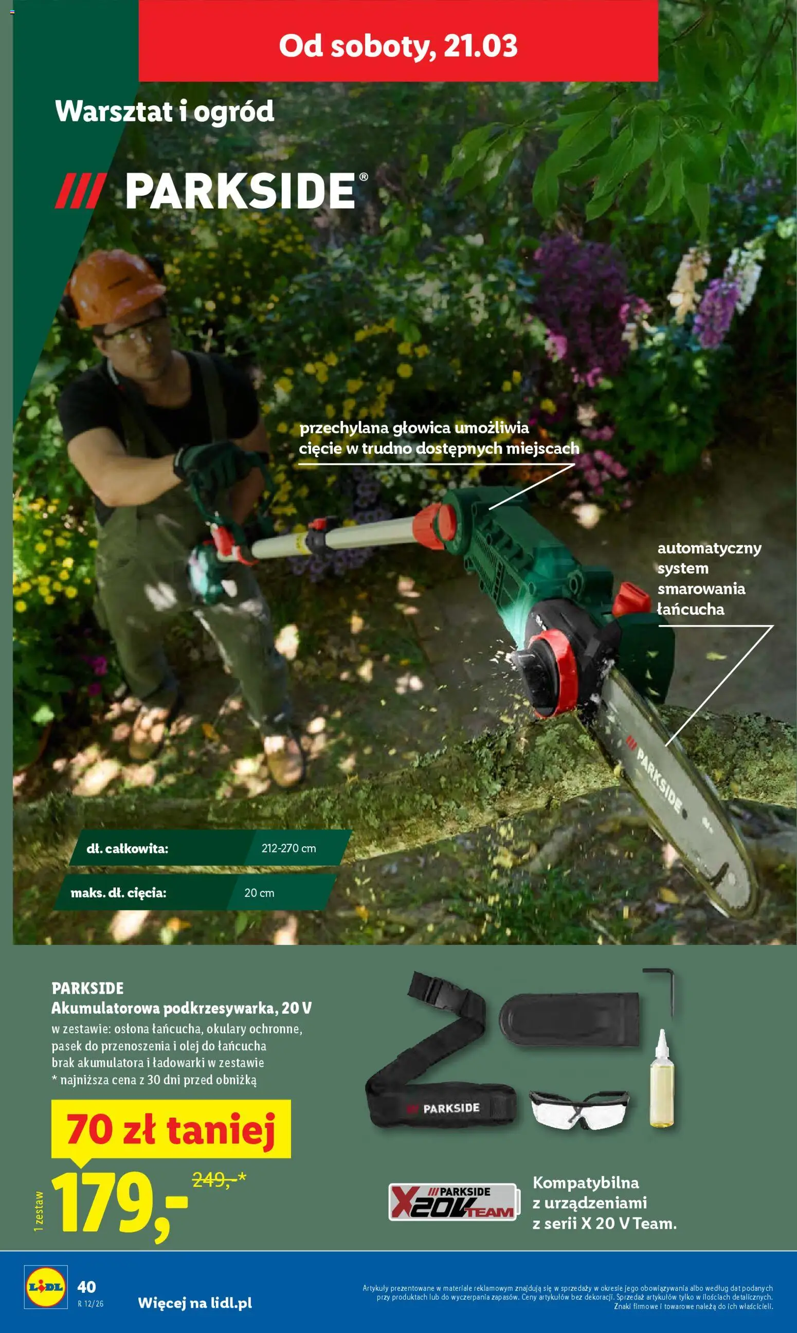 Lidl Katalog od 16.03.2026 | Strona: 48 | Produkty: Okulary, Pasek, Olej