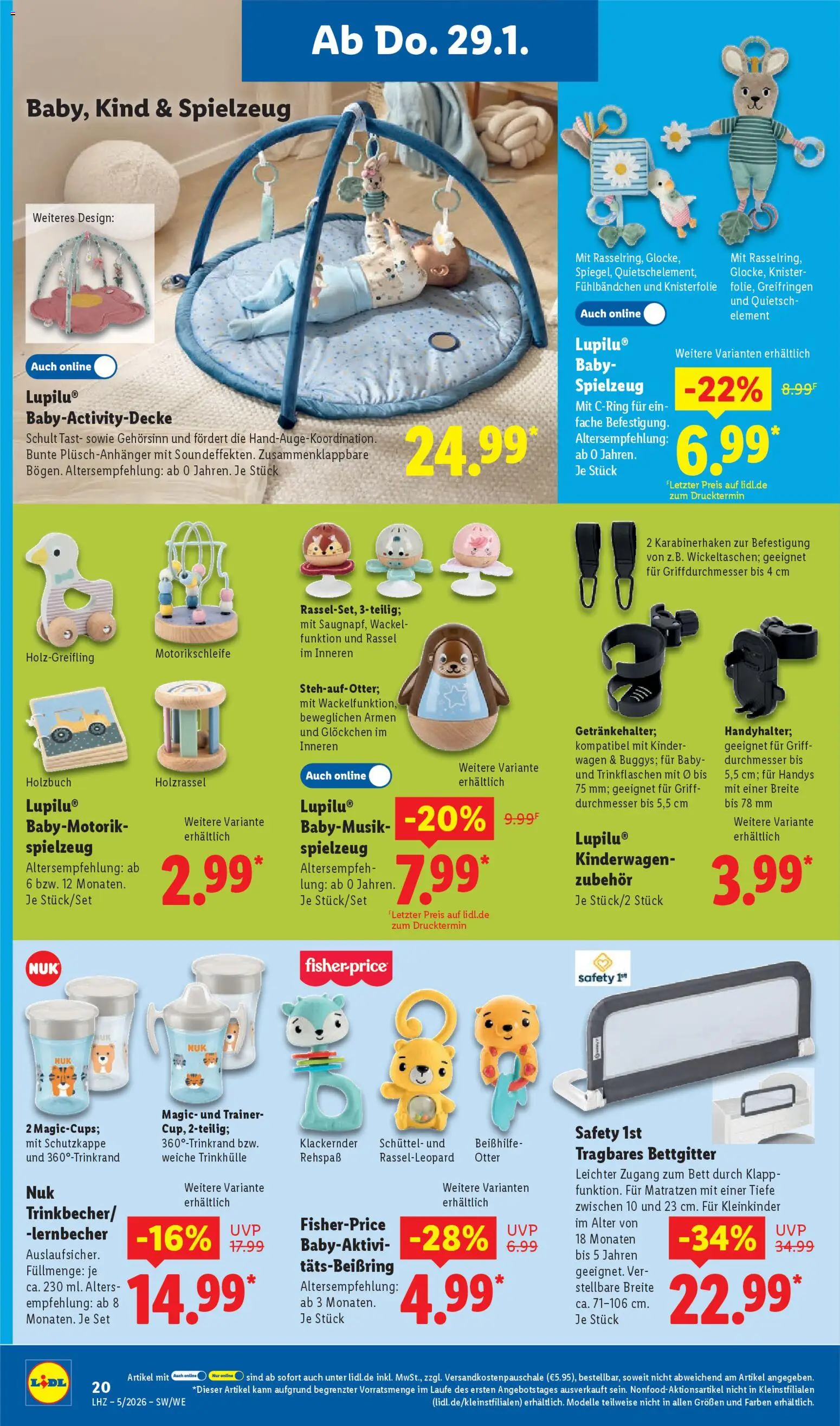 Lidl Prospekt Hilders – gültig ab 26.01.2026 | Seite: 40 | Produkte: Bett