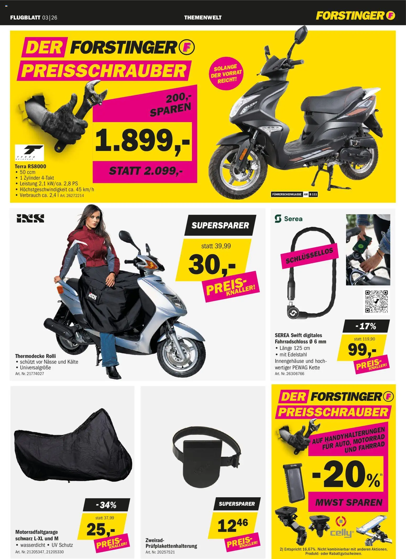 Forstinger Flugblatt gültig ab 25.02.2026 | Seite: 9