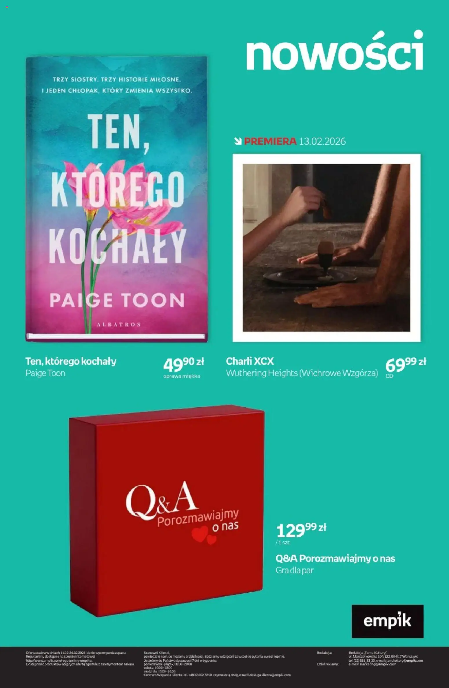 Empik promocje od 11.02.2026 | Strona: 108 | Produkty: Gra