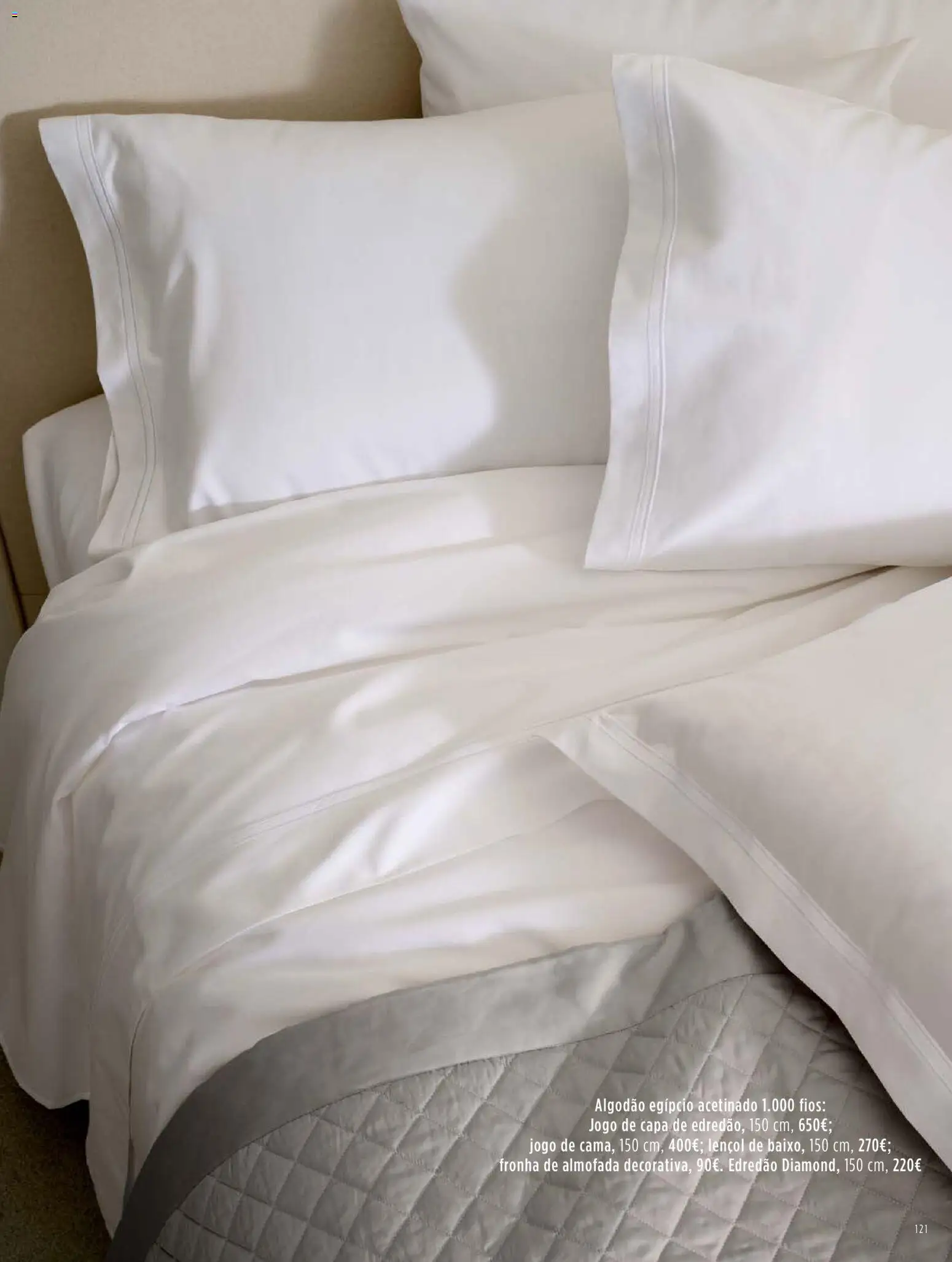 El Corte Ingles Decora │ válido de 23.10.2025 | Página: 121 | Produtos: Fronha, Algodão, Lençol, Almofada