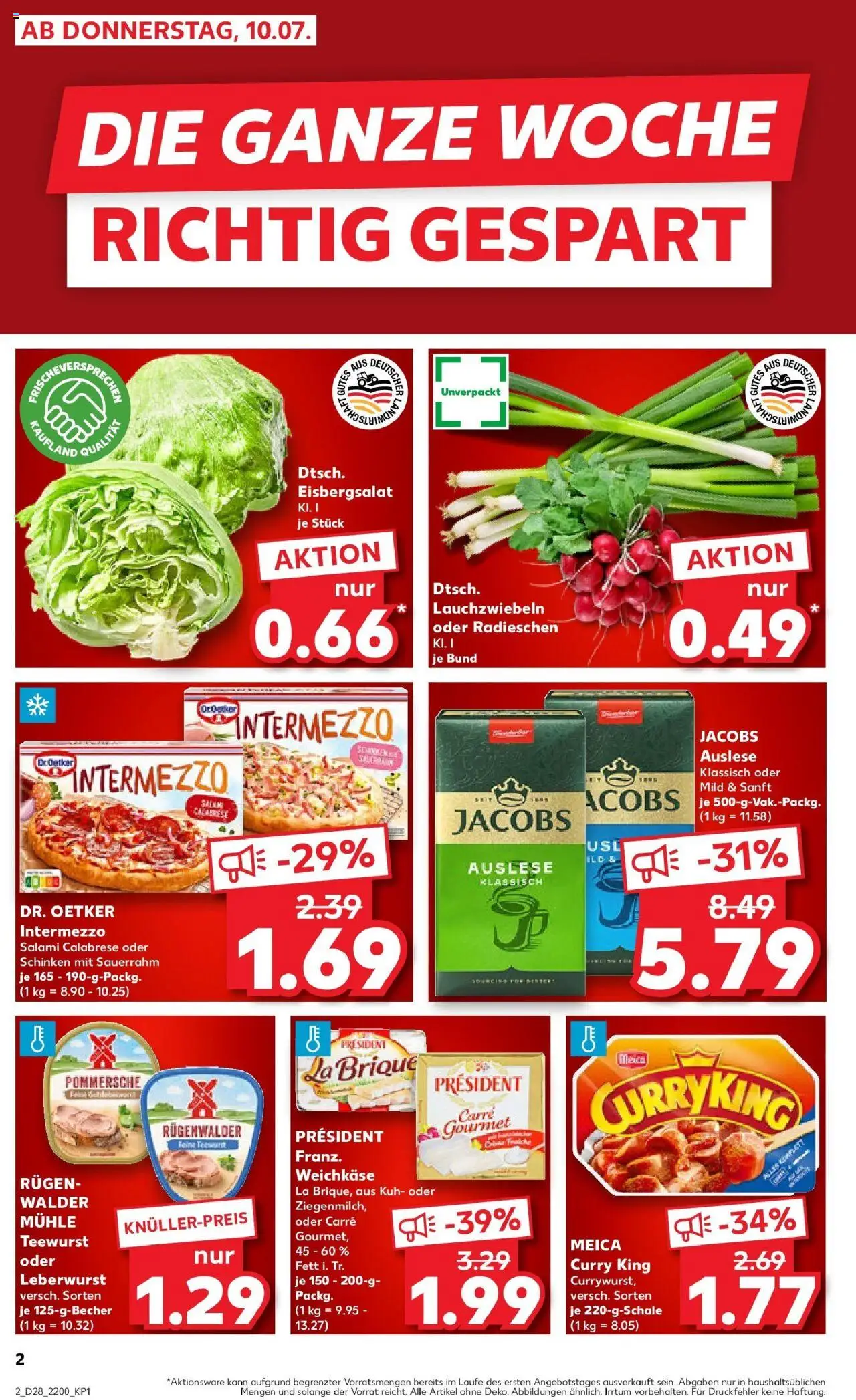 Kaufland prospekt Mannheim	 - gültig ab dem 13.07.2025 | Seite: 17 | Produkte: Mühle, Meica, Pizza, Sauerrahm