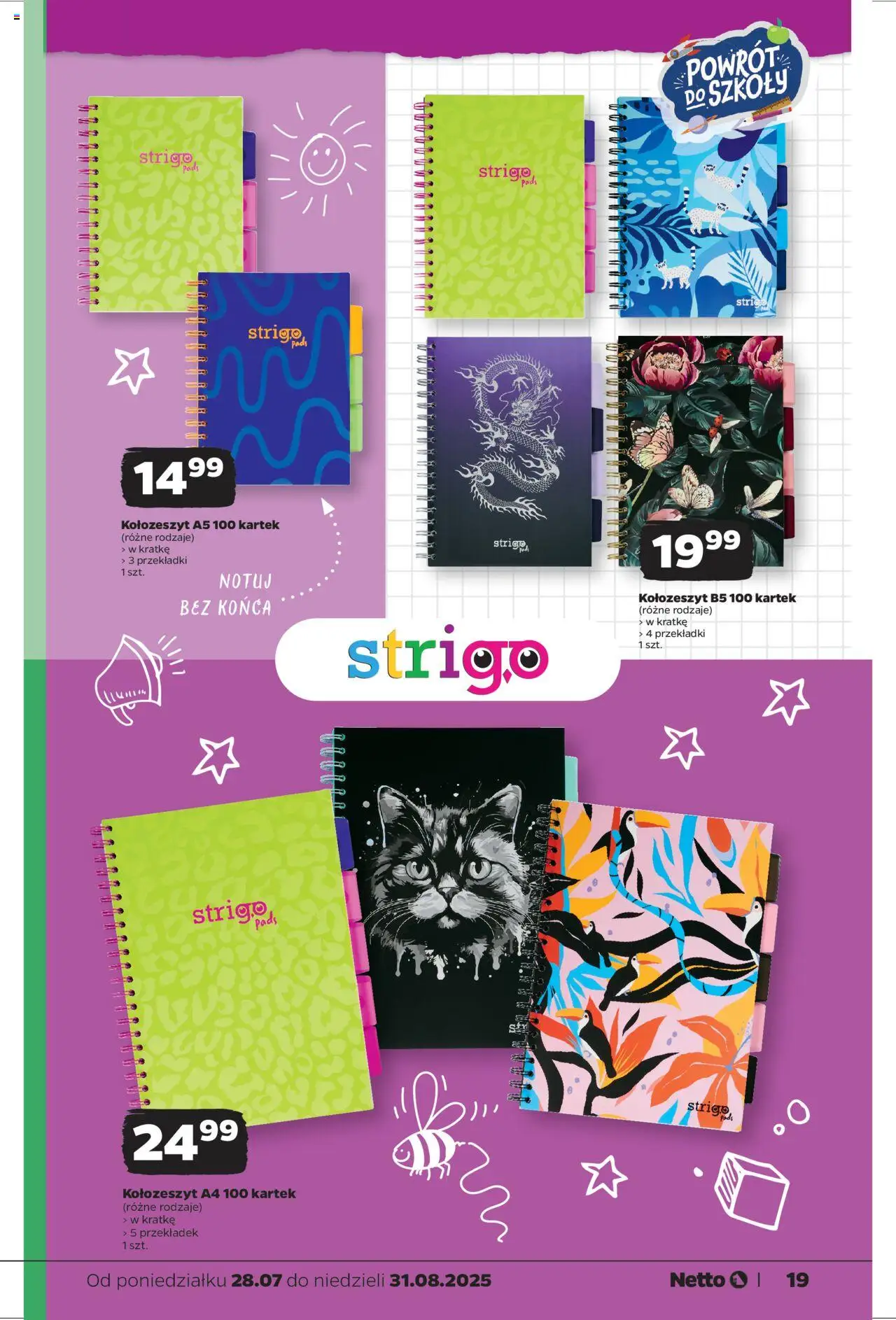 Netto gazetka - Katalog BTS od 28.07.2025 | Strona: 19