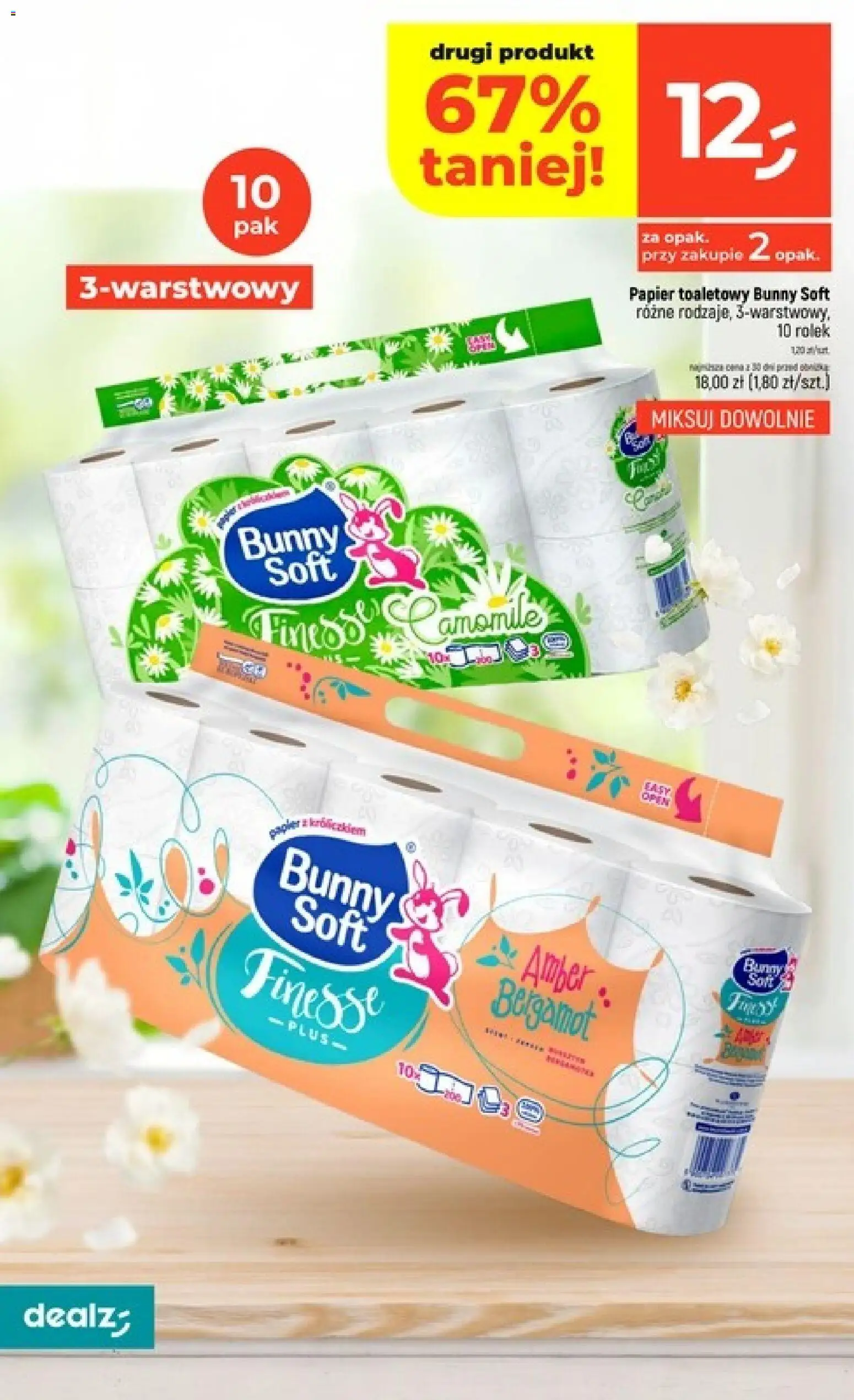Dealz gazetka od 09.04.2026 | Strona: 38 | Produkty: Papier toaletowy