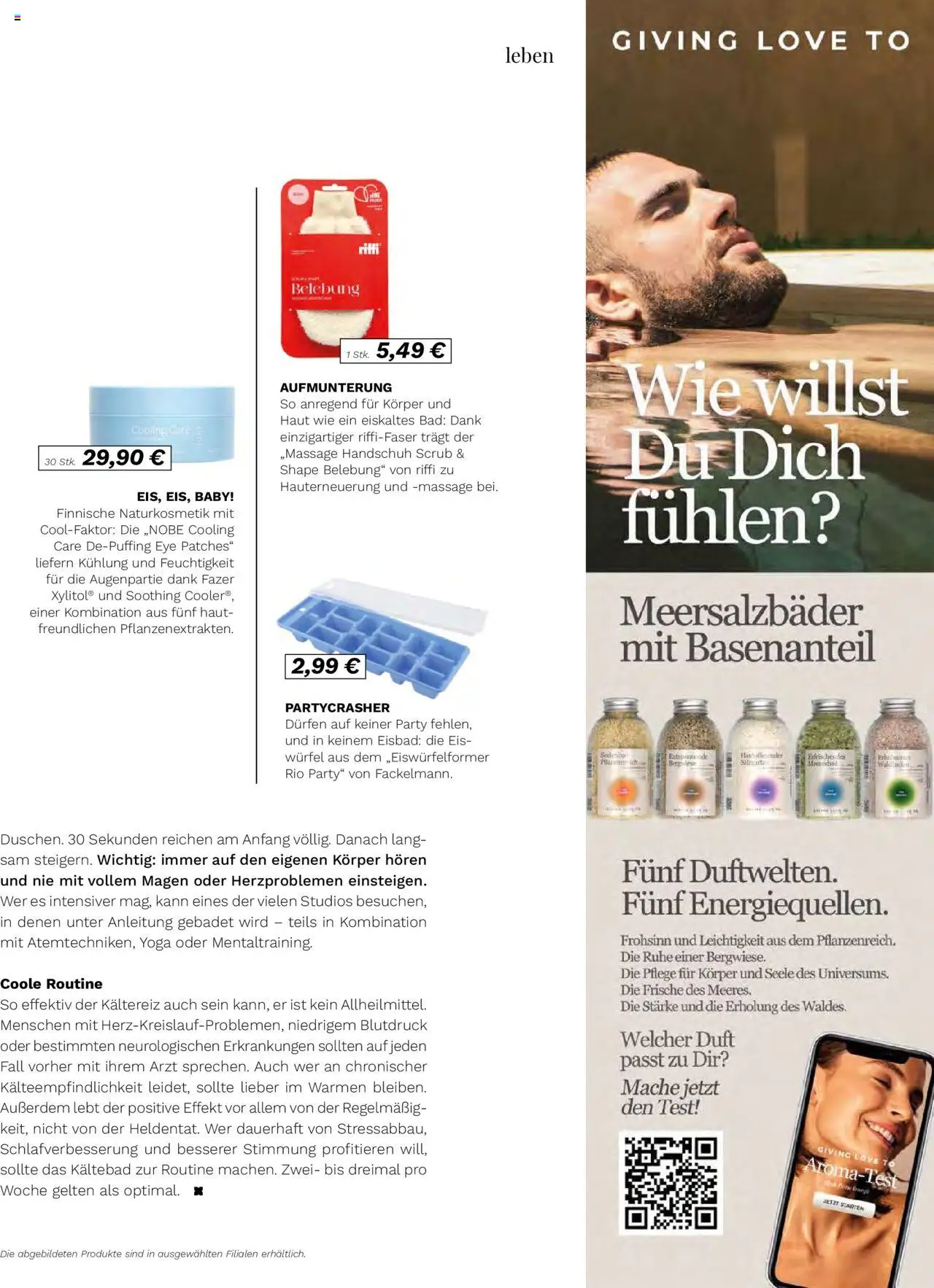 Müller  Lifestyle – gültig ab 15.09.2025 | Seite: 85 | Produkte: Bad, Duft, Eis