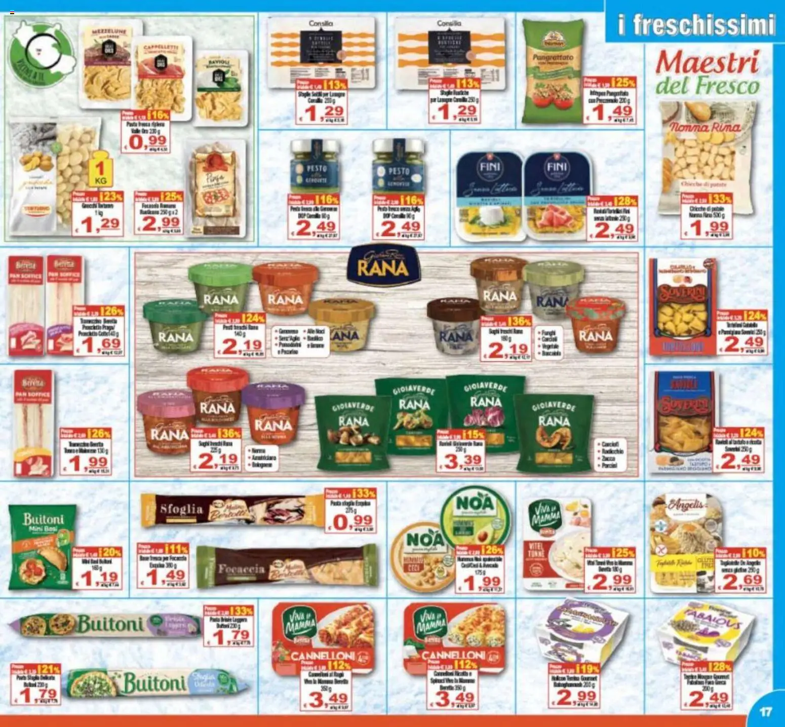Volantino CTS del 25.02.2026 | Pagina: 17 | Prodotti: Focaccia, Ceci, Pesto